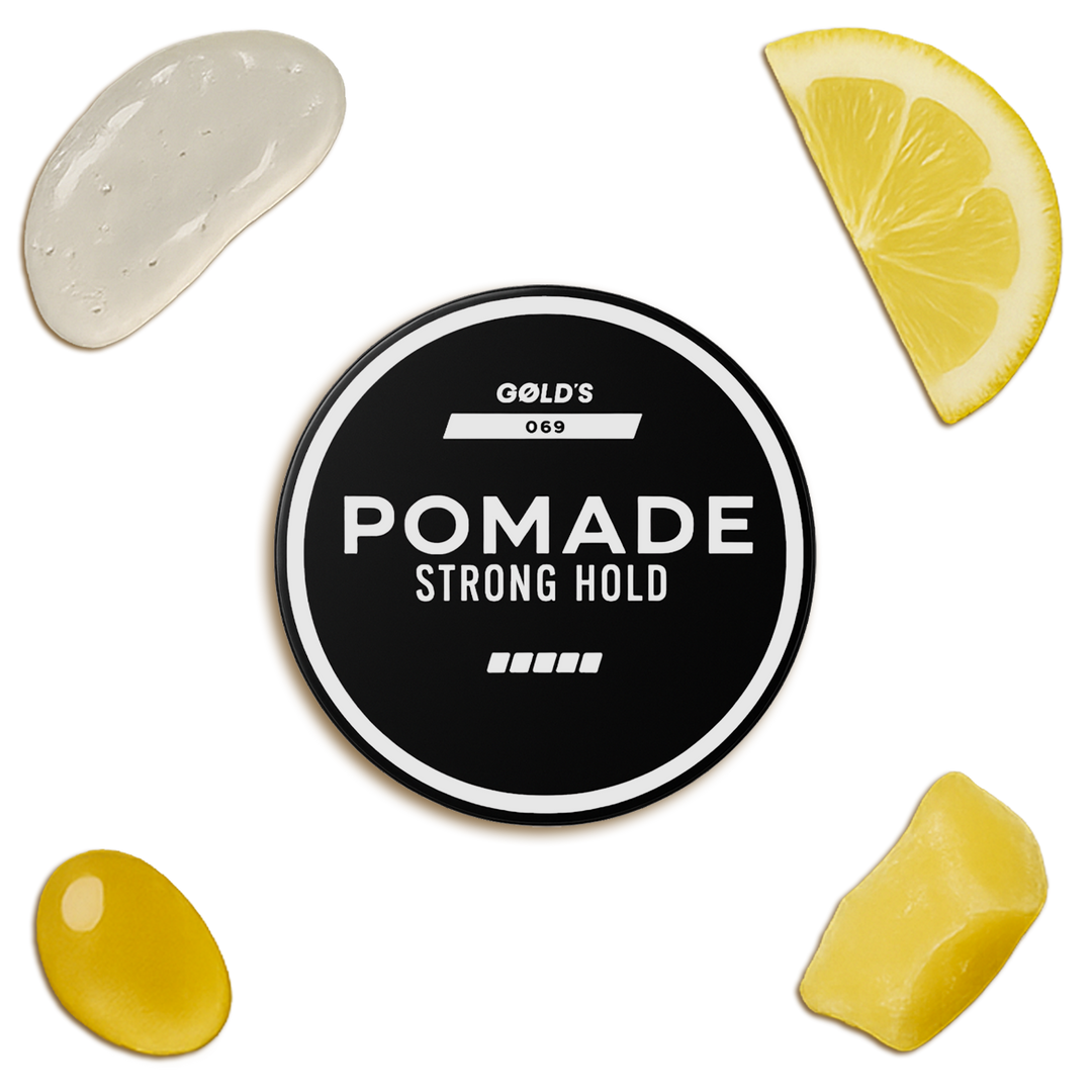 Hochwertige Inhaltsstoffe - Pomade Strong Hold von GØLD'S - Goelds