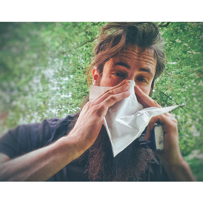 People with a beard suffer particularly badly from hay fever: It's that easy to stay in control!
