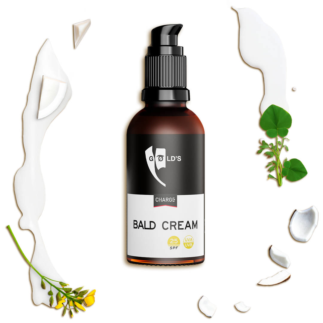 Hochwertige Inhaltsstoffe - Glatzencreme / Bald Cream von GØLD'S - Goelds