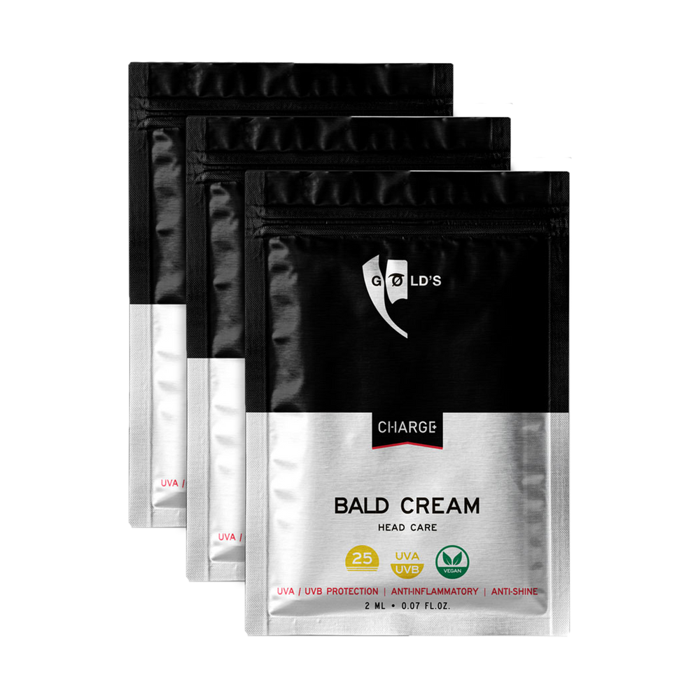 Bald Cream Probenpack von GØLD'S / Goelds für die Glatze #inhalt_20x-2ml