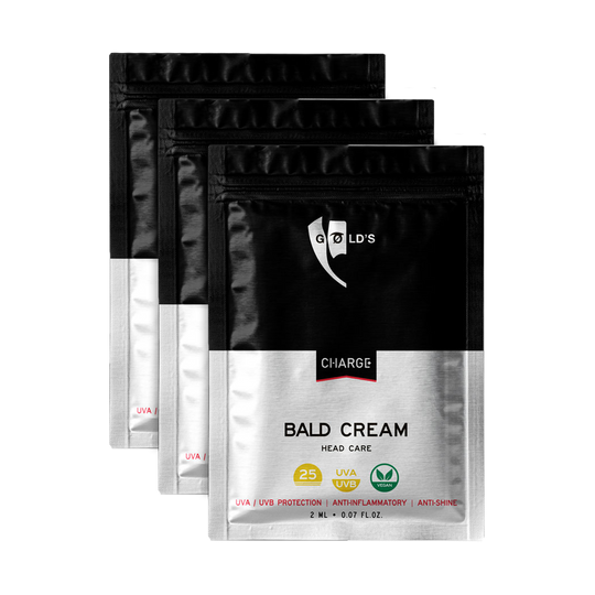 Glatzencreme Probenpack Bald Cream von GØLD'S / Goelds