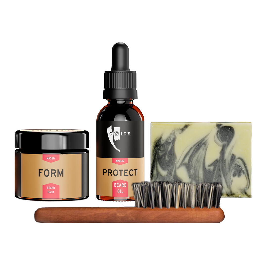 Barber's Choice Set von GØLD'S / Goelds mit Form Bartbalsam #waehle-dein-bartstyling_form-bartbalsam