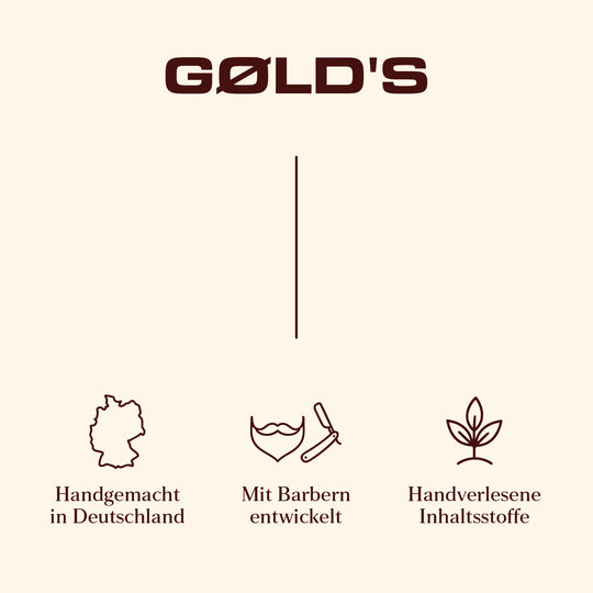 Premium Control Bartstyling - Doppelpack von GØLD'S / Goelds - Quality #inhalt_2x-50ml-pumpspender