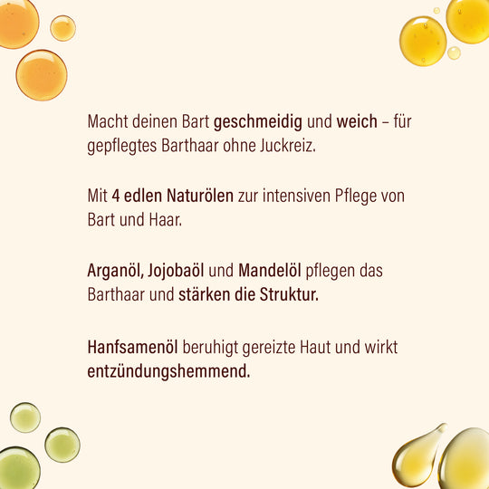 Premium Bartöl Protect von GØLD'S / Goelds - Vorteile #inhalt_30ml-pipettenflasche