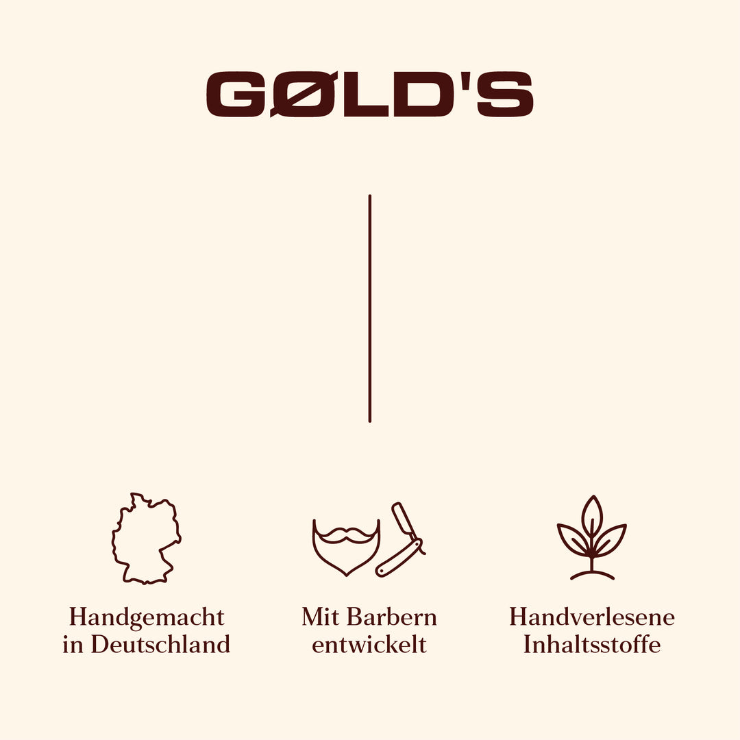 Premium Control Bartstyling von GØLD'S / Goelds - Quality #inhalt_50ml-pumpspender