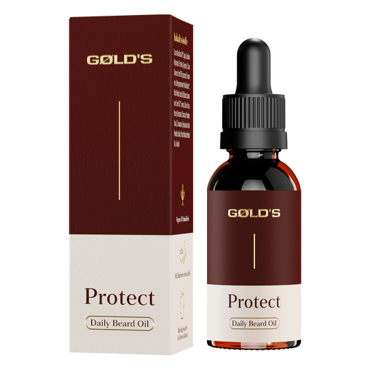 Premium Bartöl Protect von GØLD'S / Goelds #inhalt_30ml-pipettenflasche
