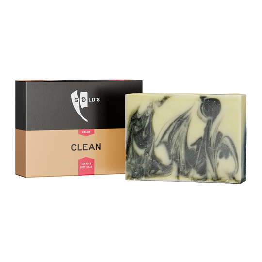 Clean Bart & Körperseife von GØLD'S / Goelds #inhalt_100g-naturseife