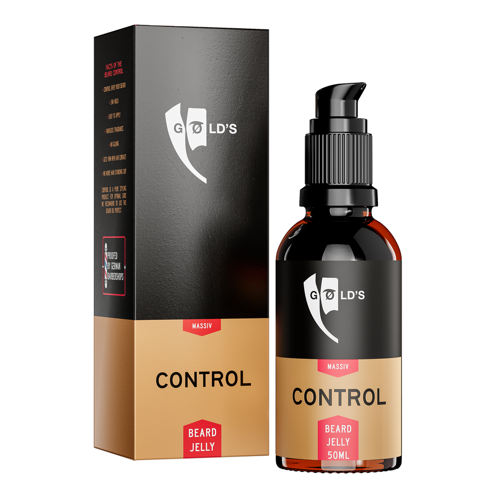 Premium Control Bartstyling von GØLD'S / Goelds #inhalt_50ml-pumpspender