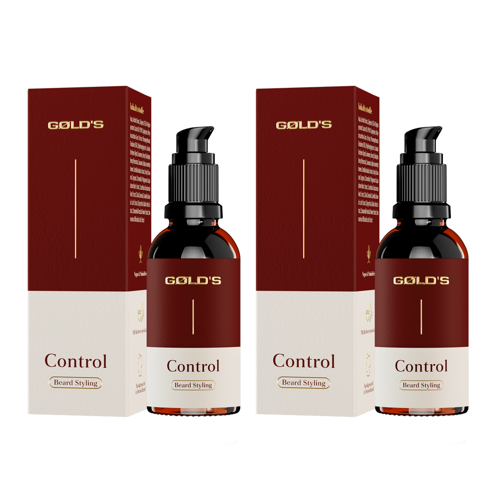 Premium Control Bartstyling - Doppelpack von GØLD'S / Goelds #inhalt_2x-50ml-pumpspender