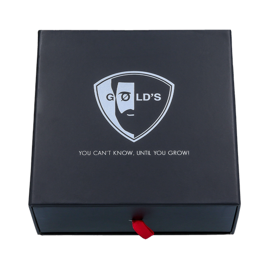 Premium Geschenkbox in Schwarz Silber von GØLD'S / Goelds