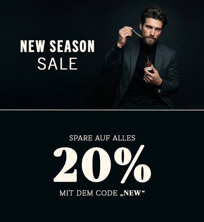 New Season Sale - Spare auf Alles 20% mit dem Code: NEW - Made i Germany