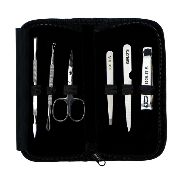 Stainless Steel Manicure & Pedicure Set | Nail care by GØLD&