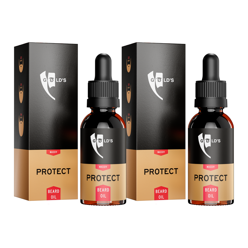 Bartöl Protect - Doppelpack von GØLD'S / Goelds #inhalt_2x-30ml-pipettenflasche