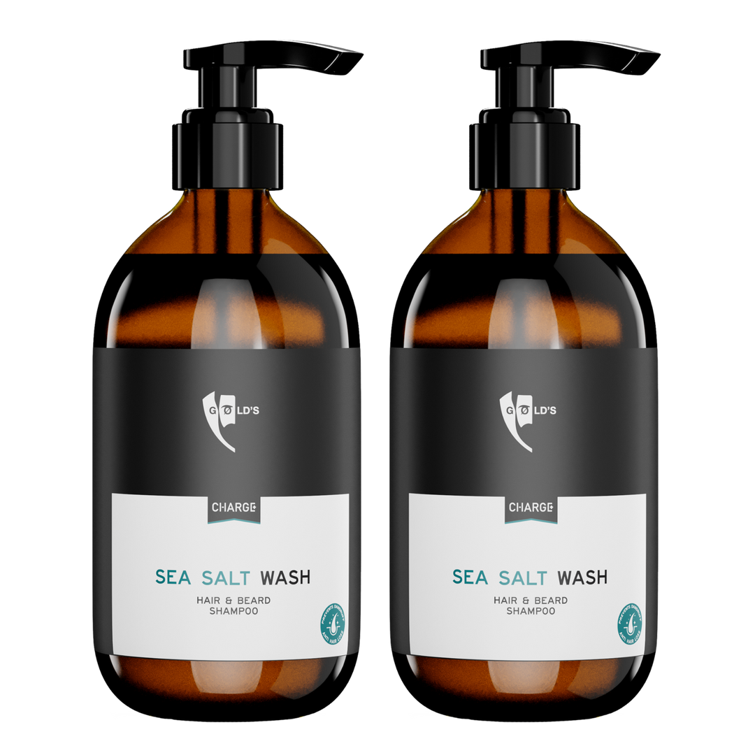 Sea Salt Wash / Shampoo - Doppelpack von GØLD'S / Goelds