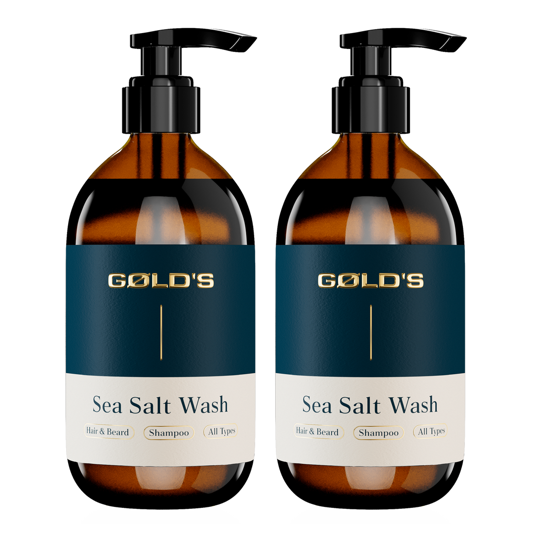 Sea Salt Wash / Shampoo - Doppelpack von GØLD'S / Goelds #inhalt_2x-250ml-pumpspender