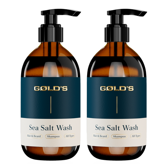 Sea Salt Wash / Shampoo - Doppelpack von GØLD'S / Goelds #inhalt_2x-250ml-pumpspender