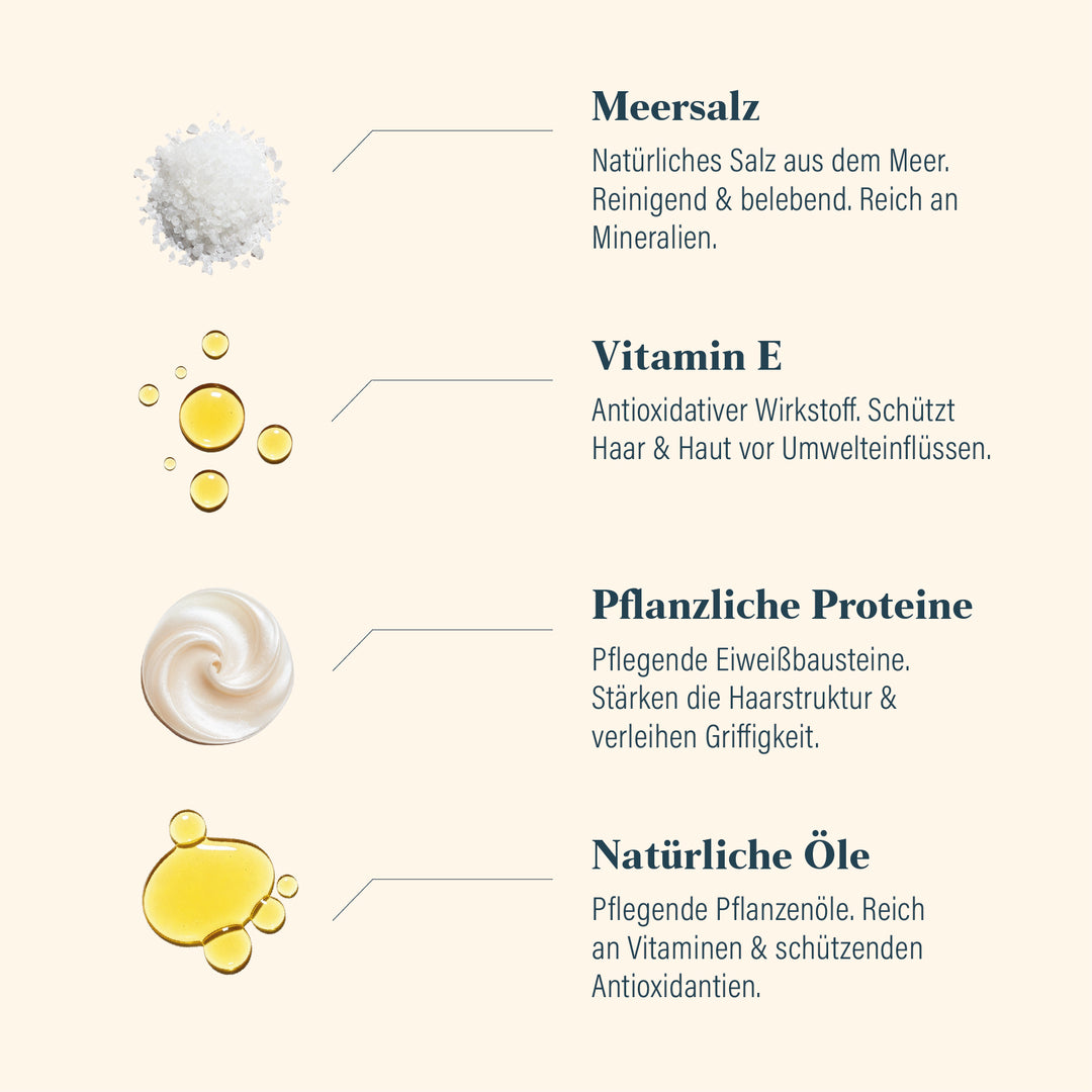 Sea Salt Wash / Shampoo - Doppelpack von GØLD'S / Goelds - Top Inhaltsstoffe #inhalt_2x-250ml-pumpspender