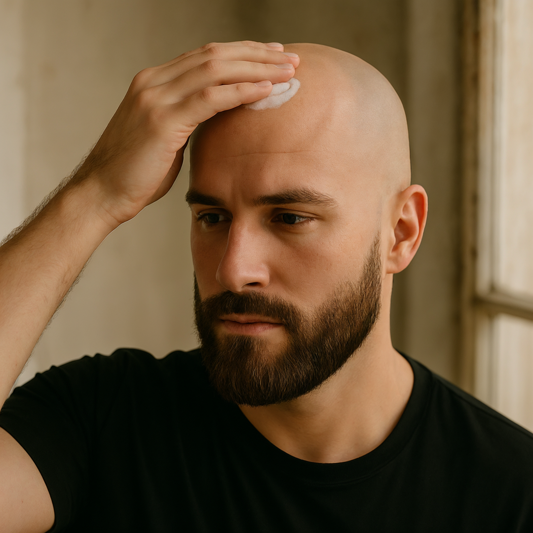 Beruhigt und regeneriert nach der Rasur - Glatzencreme - Bald Cream von GØLD'S - Goelds