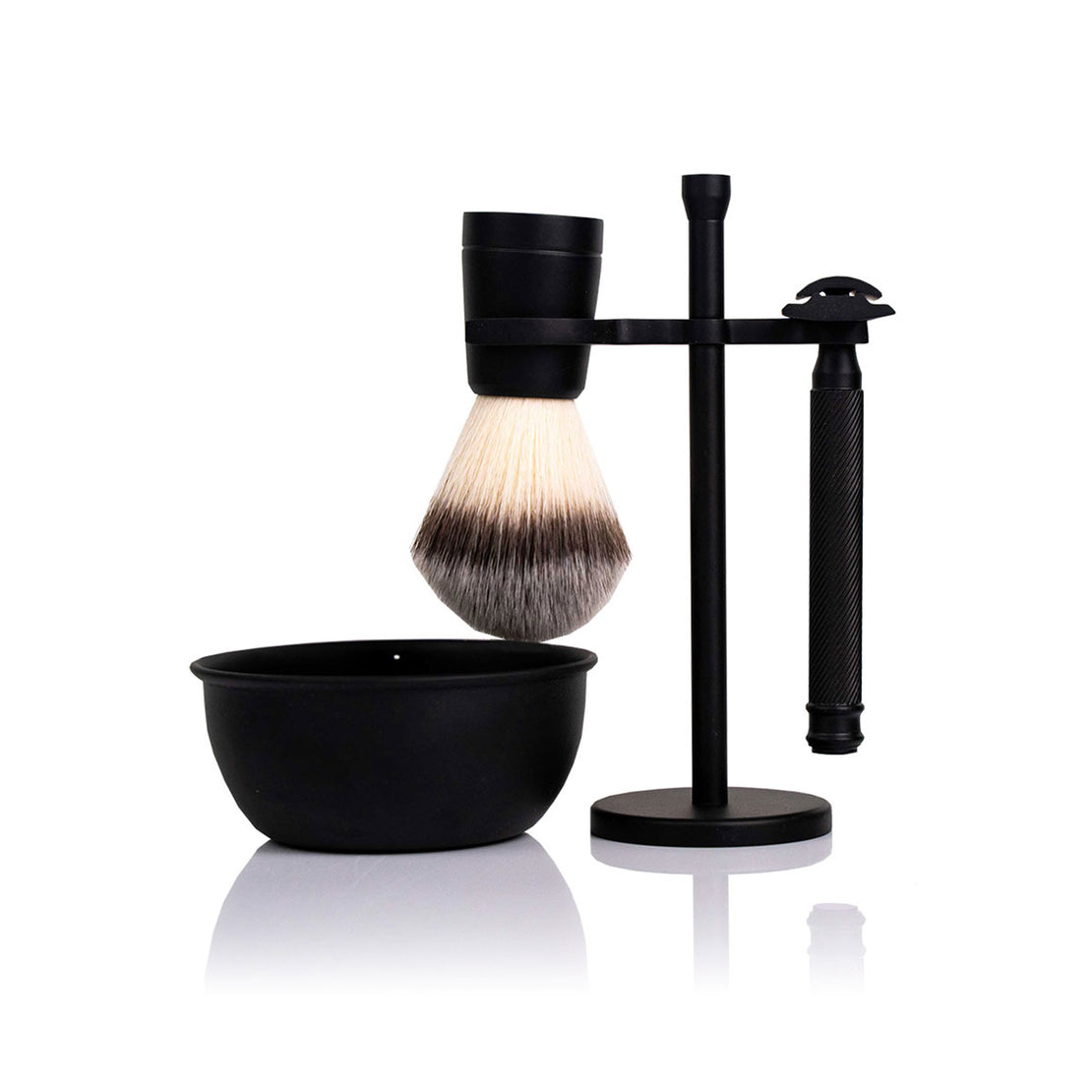 Shaving set for wet shaving | Safety razor, shaving brush, shaving bowl & free shaving soap